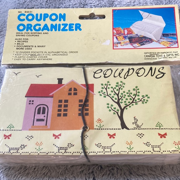 NWT🌟Coupon/Recipe Organizer - Picture 1 of 6